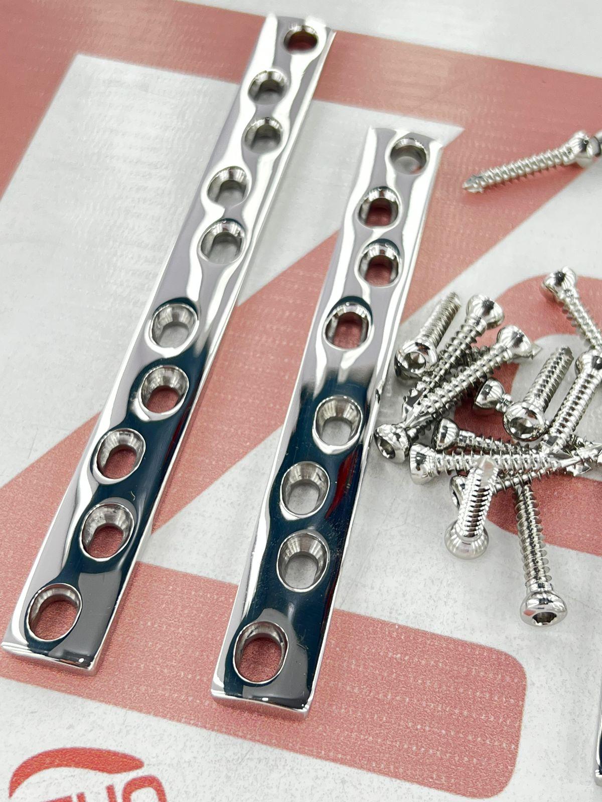 DCP 4.5N Narrow Plates 5 To 11 Hole 7 Pcs Stainless Steel 316L