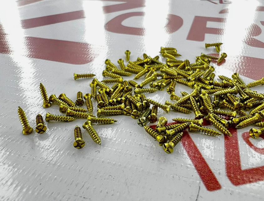 Titanium Self Drilling Cross Head 2mm Screws.