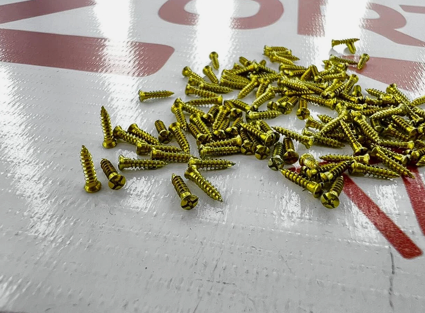 Titanium Self Drilling Cross Head 2mm Screws.