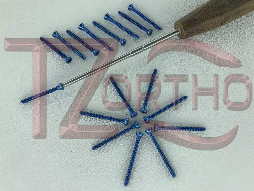 Cortical Screws 3.5 Self Tapping Titanium