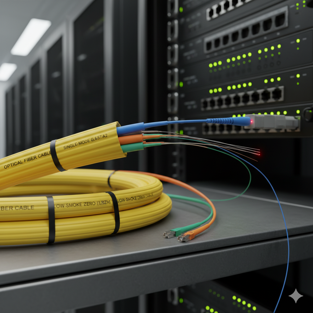 Single-Mode Optical Fiber Cable