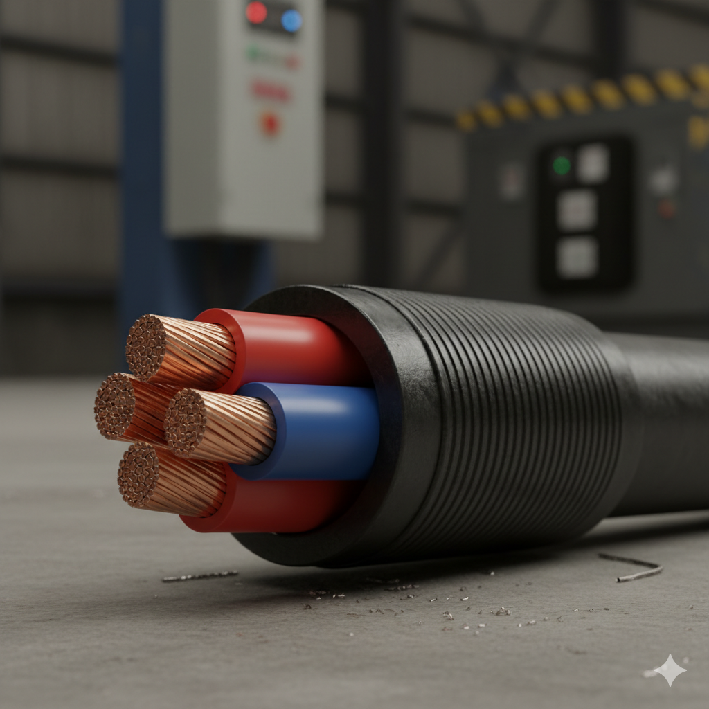 Heavy Duty Copper Power Cable