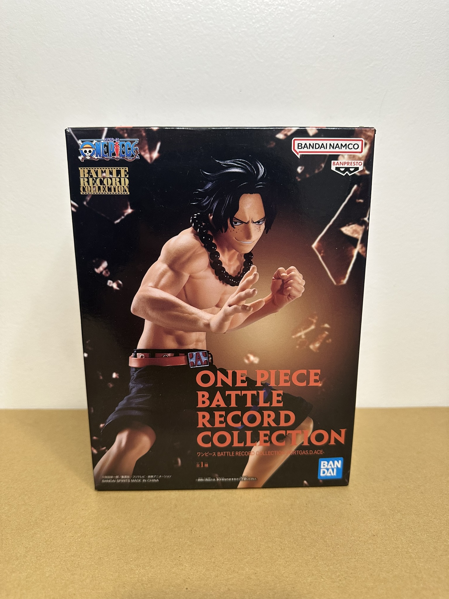 Figurine One Piece Portgas D. Ace battle record collection