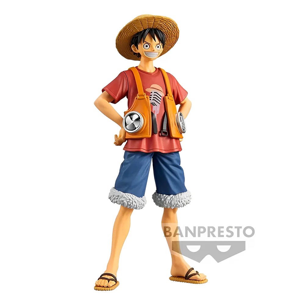 Figurine Monkey Luffy Red