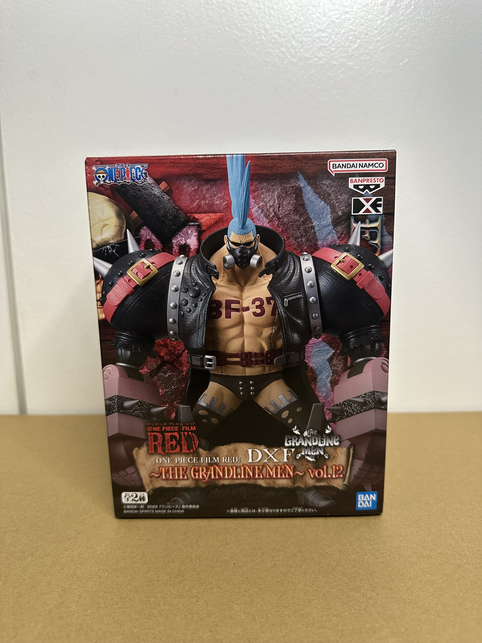 Figurine Franky One Piece Red