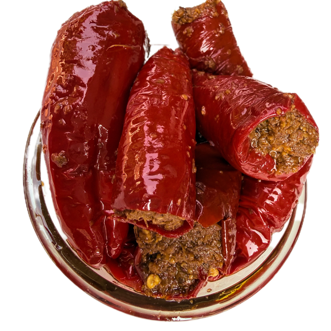 Lal Mirch ka Achar, Stuffed Red Chilli Pickle