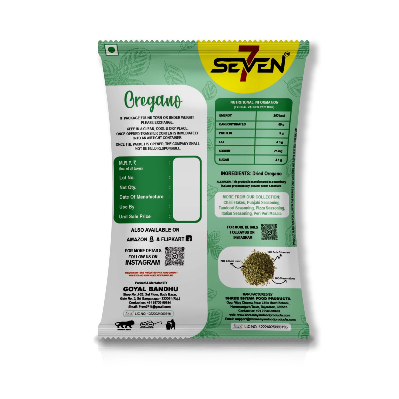 Seven Oregano