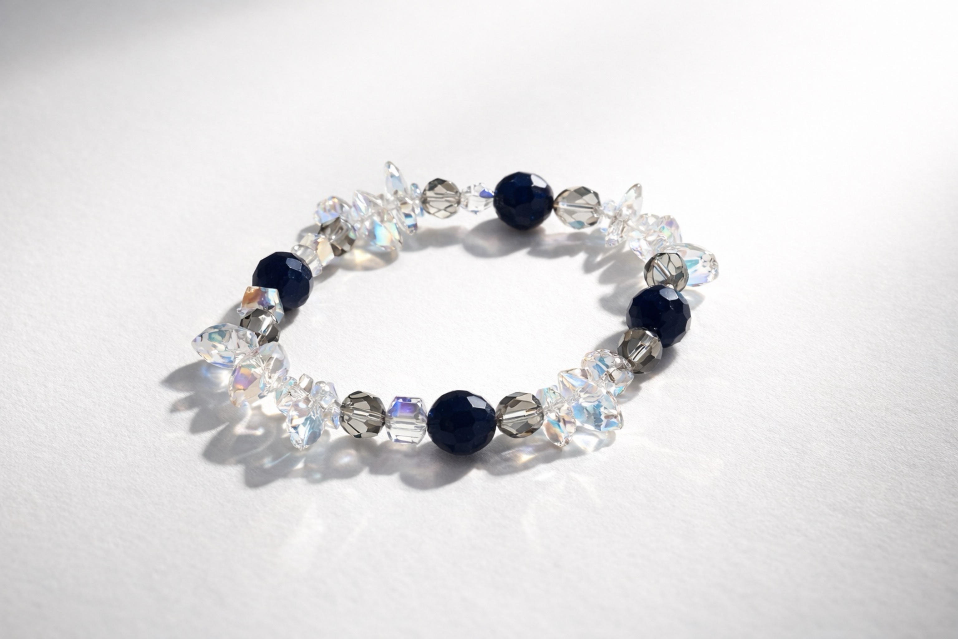 Crystal Bead Bracelet