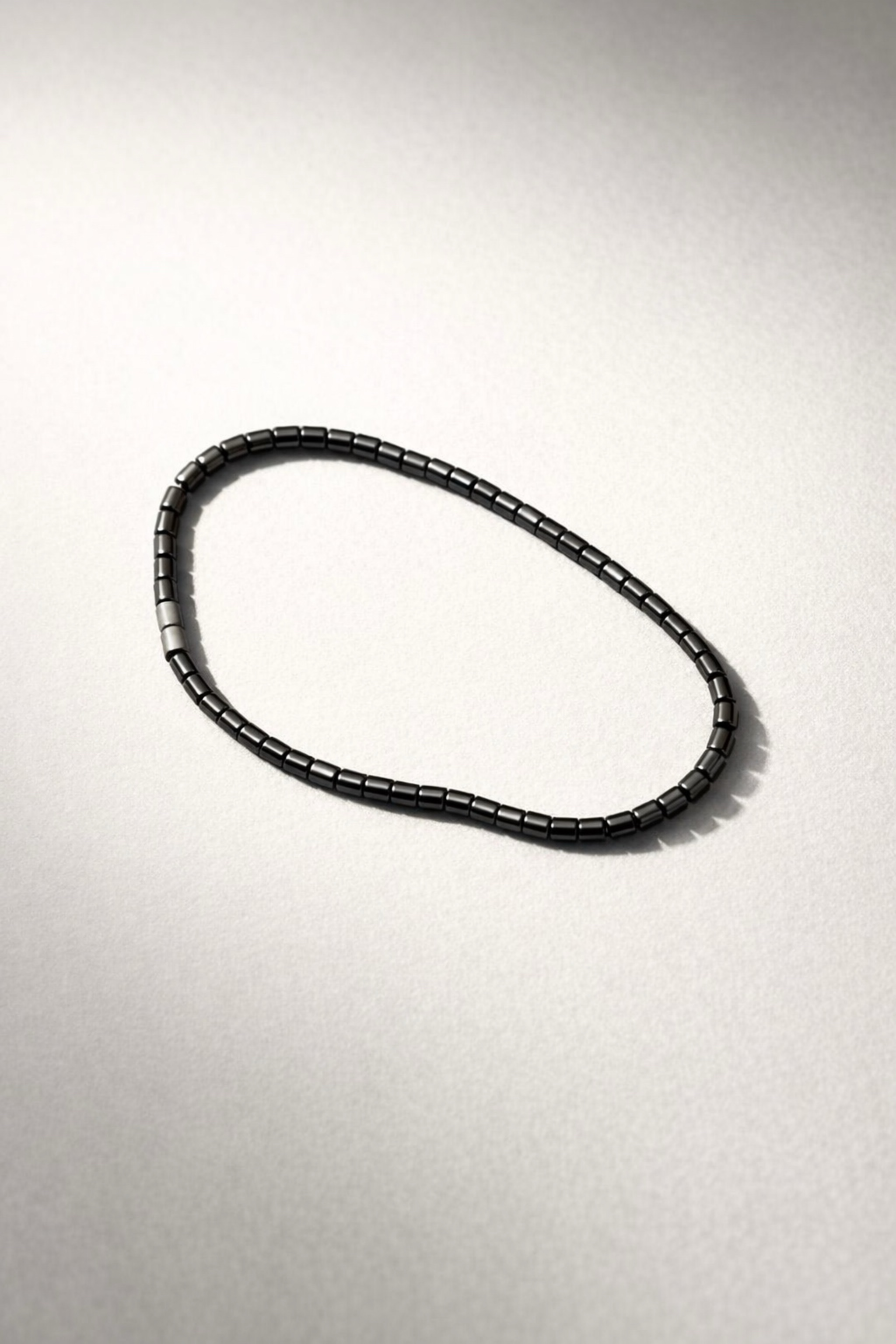 Hematite Bead Bracelet