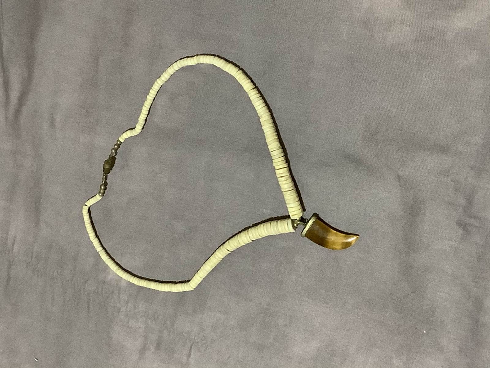 Horn Pendant Necklace