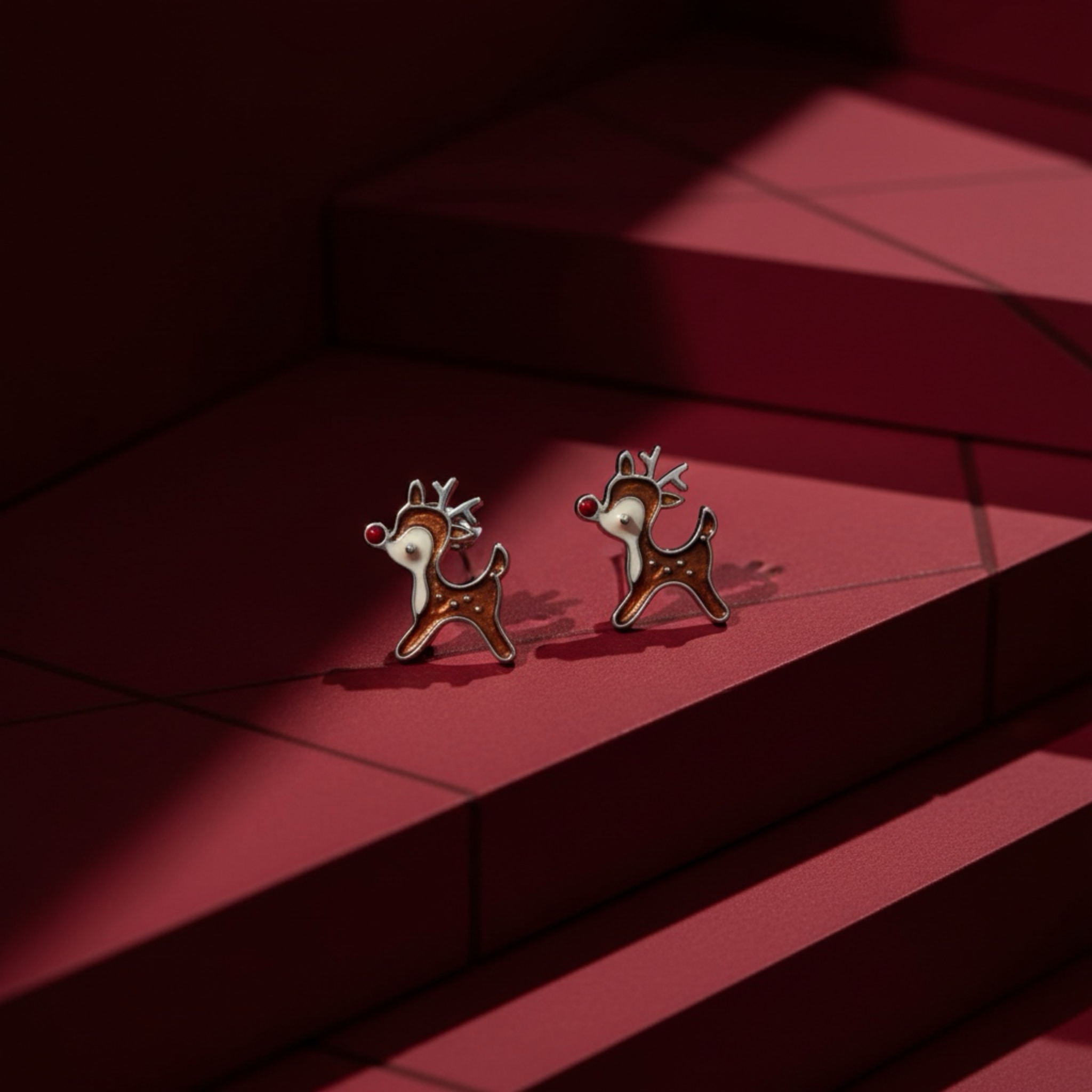 Reindeer Stud Earrings