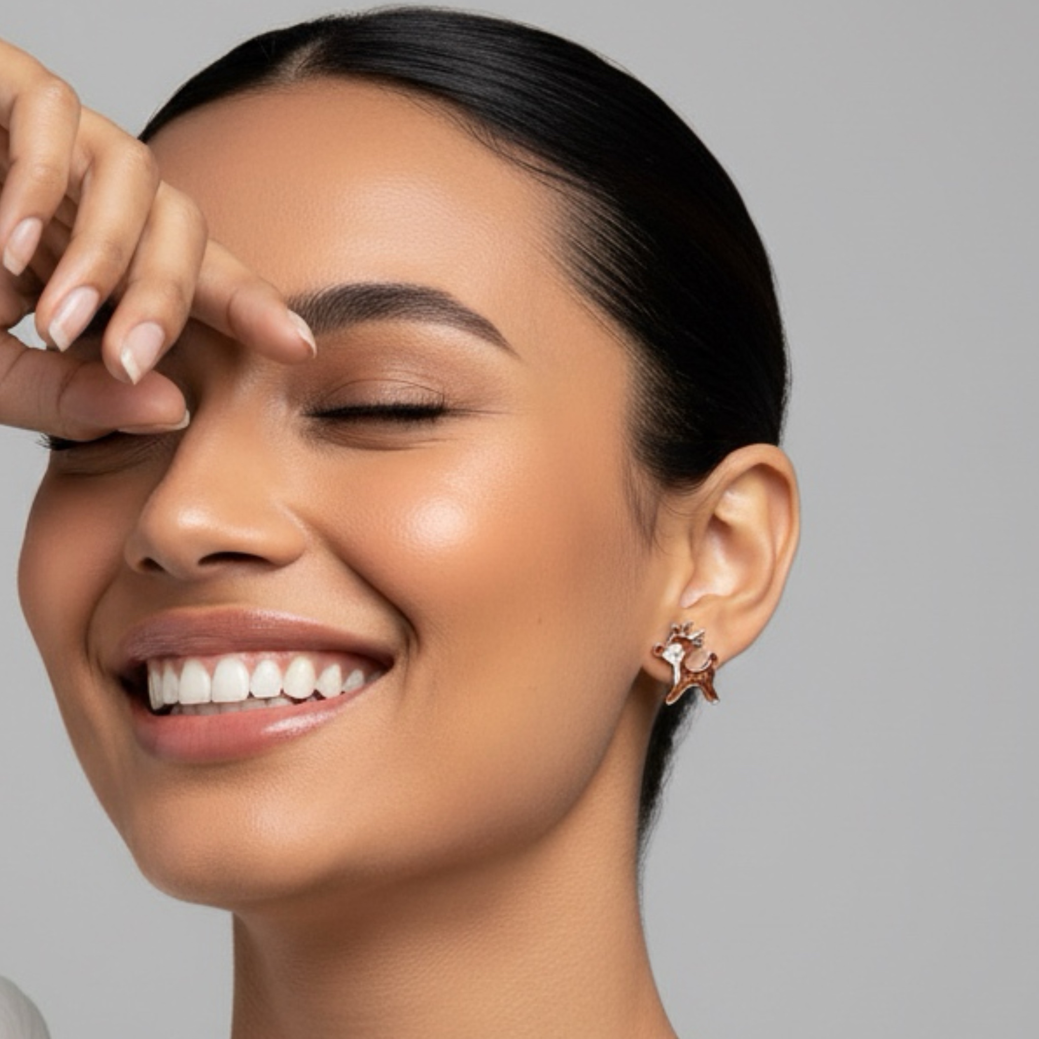 Reindeer Stud Earrings