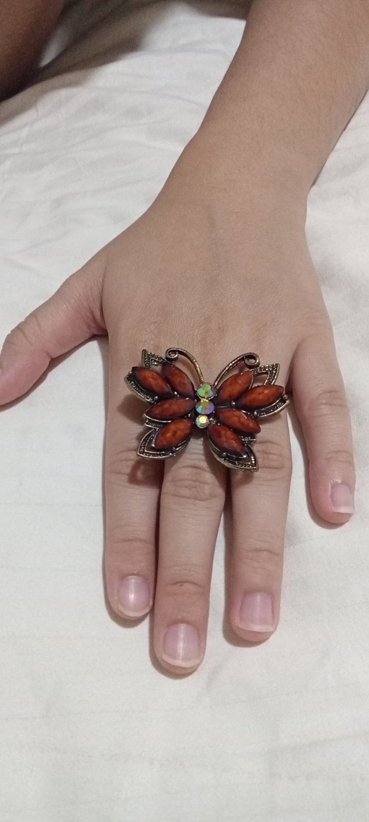 Vintage Butterfly Ring