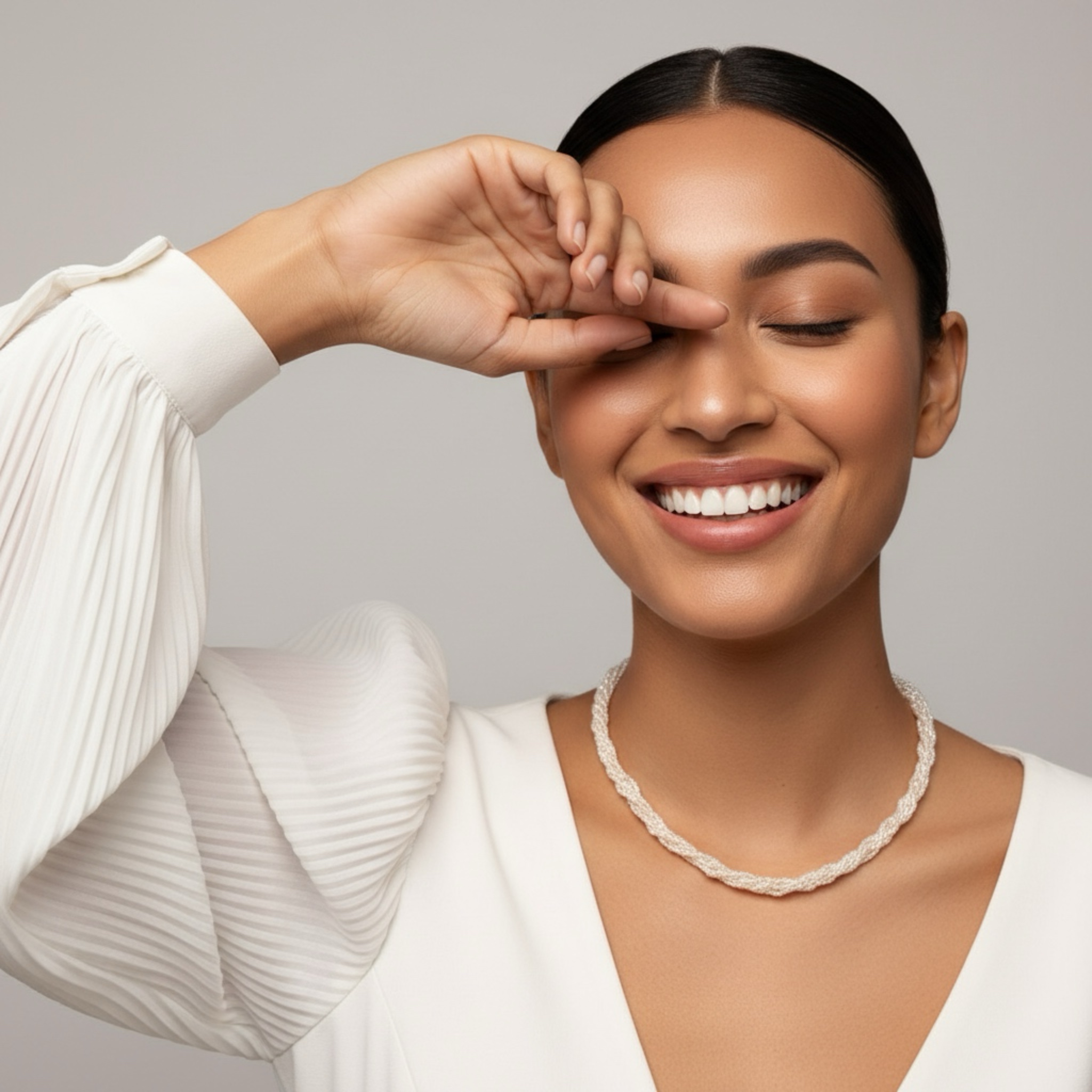 Braided Beaded Necklace