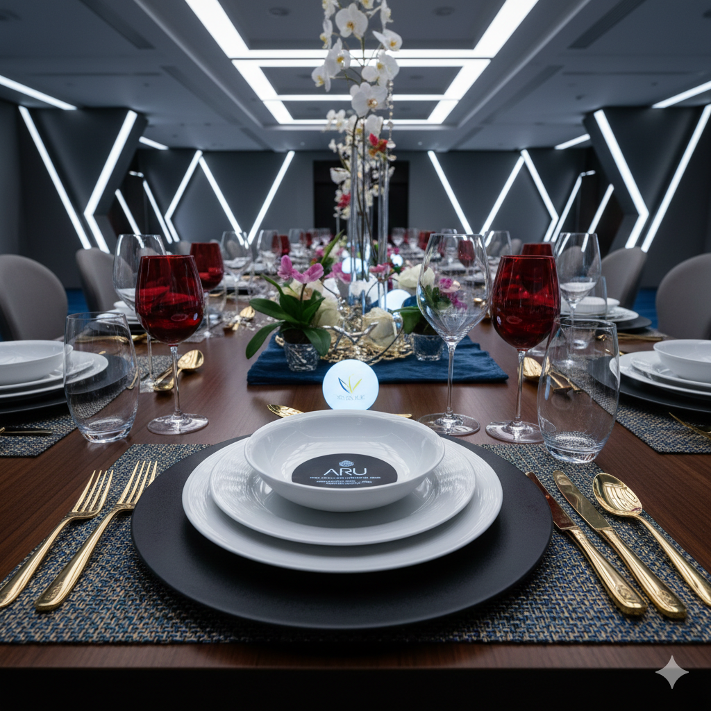 Accrediting Members Luxurious Elite Modern Dinnerware Set
