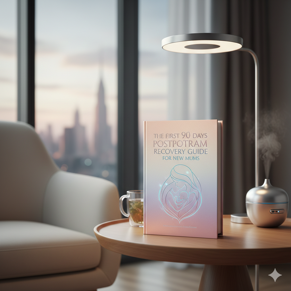 ARU Holistic Therapeutic First 90 Days Postpartum Recovery Guide For New Mums  with fully supporting highest quality 24 /7 Medical Services