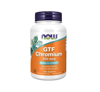 كروميوم GTF ٢٠٠ - GTF CHROMIUM NOW 200MCG 100TAB