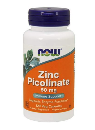 زنك بيكولينات 50 ملغ -  ZINC PICOLINATE 50MG 30 CAP NOW