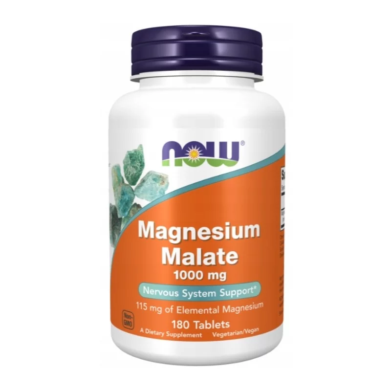 ماغنيسيوم مالييت ١٠٠٠ ملغ - NOW Magnesium Malate 1000 mg