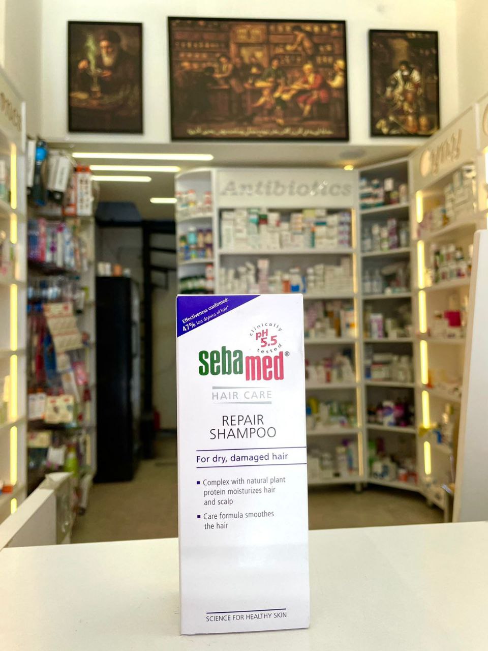 شامبو سيباميد لإصلاح الشعر - SEBA MED REPAIR SHAMPOO