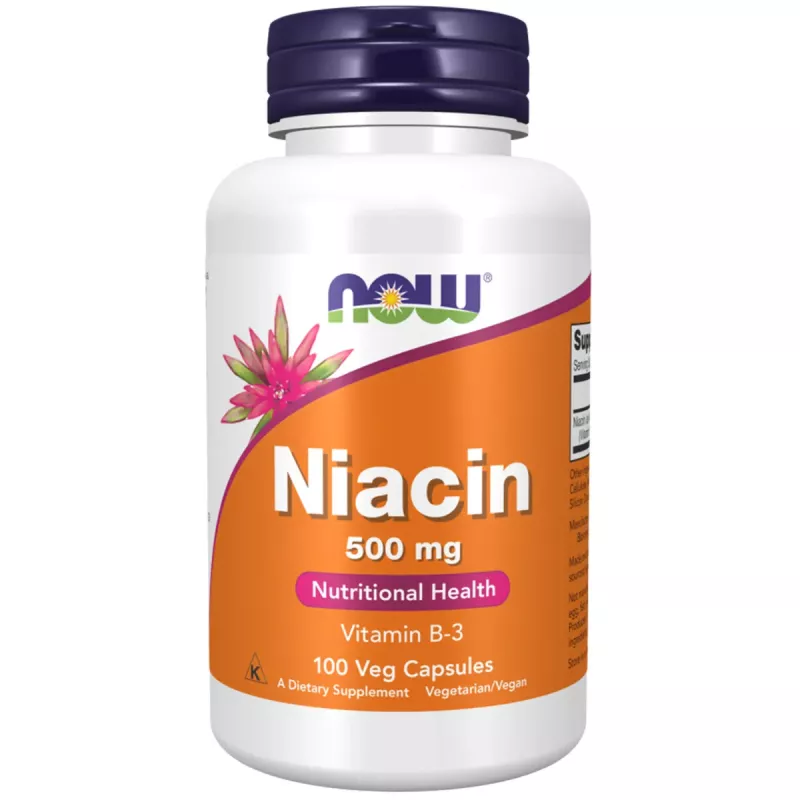 NIACIN 600mg 100CAP NOW