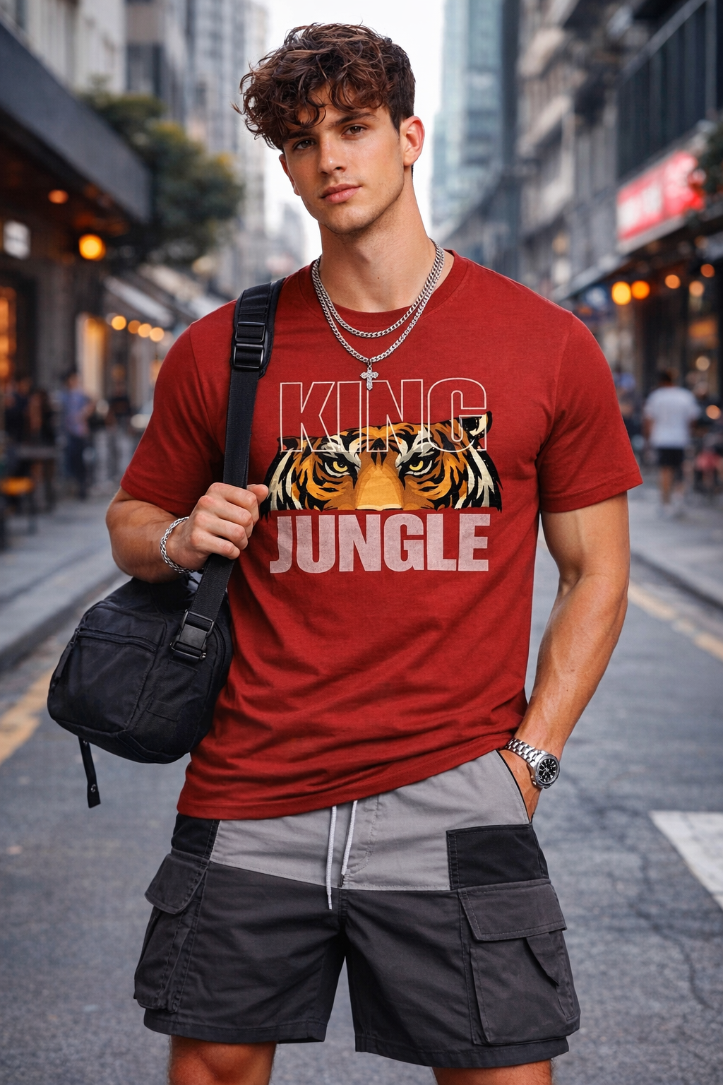 King of Jungle Graphic T-Shirt