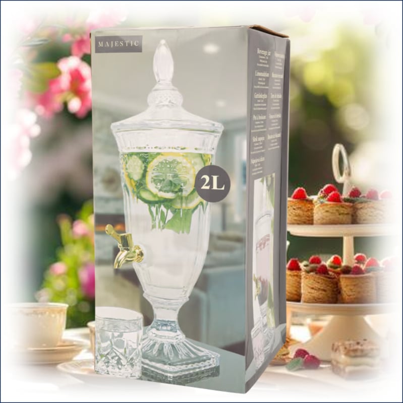 Kristallen sap- of water tap