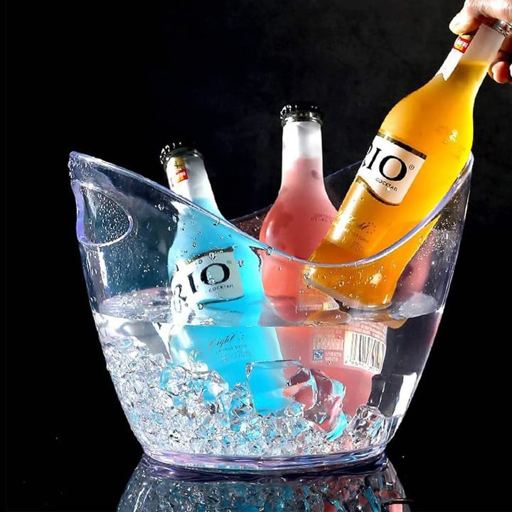 transparante wijnkoeler 