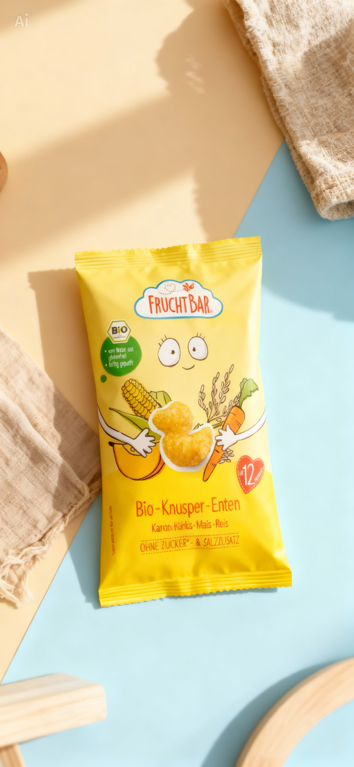 FruchtBar Organic Crispy Duck Snacks