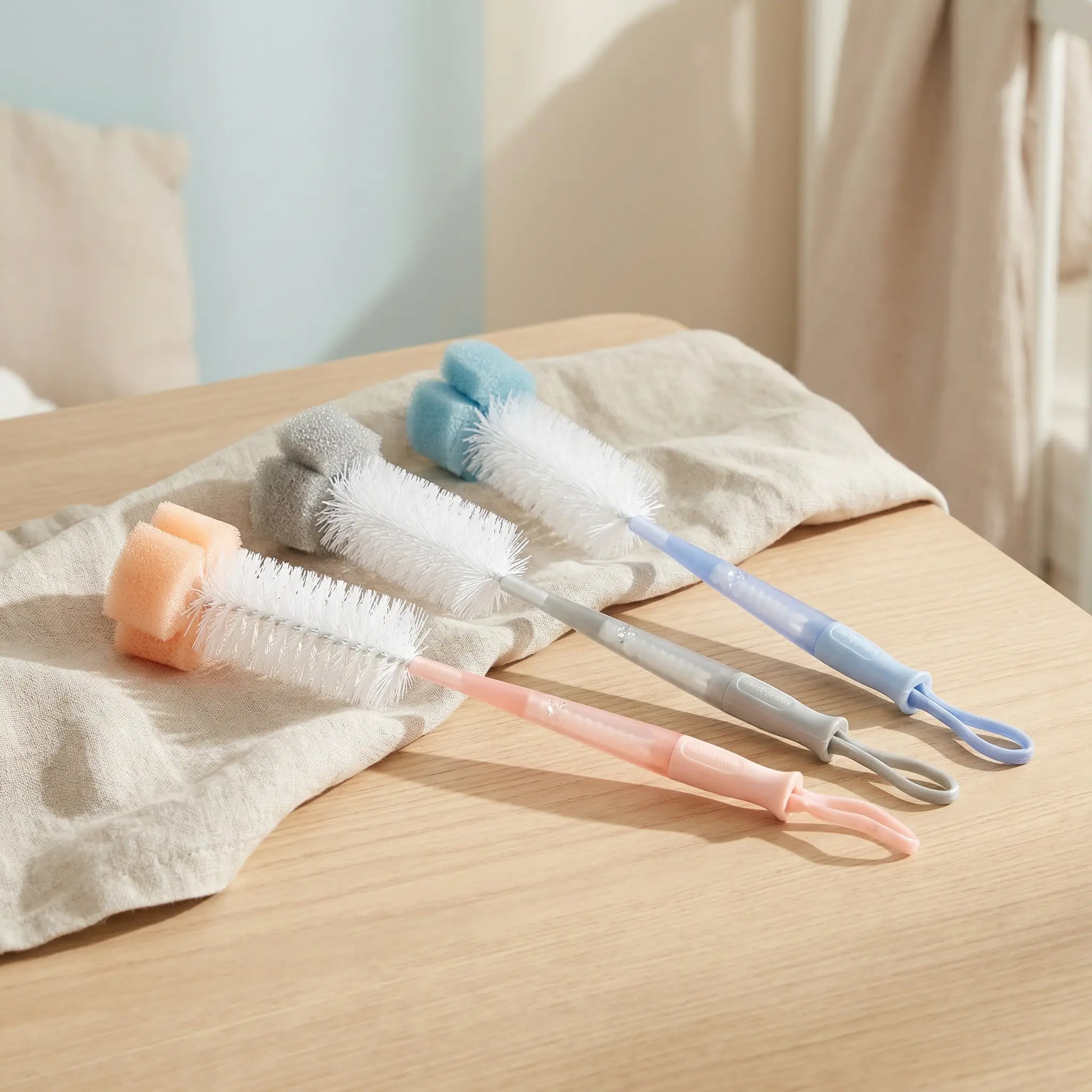 Multipurpose Bottle Cleaning Brush Set