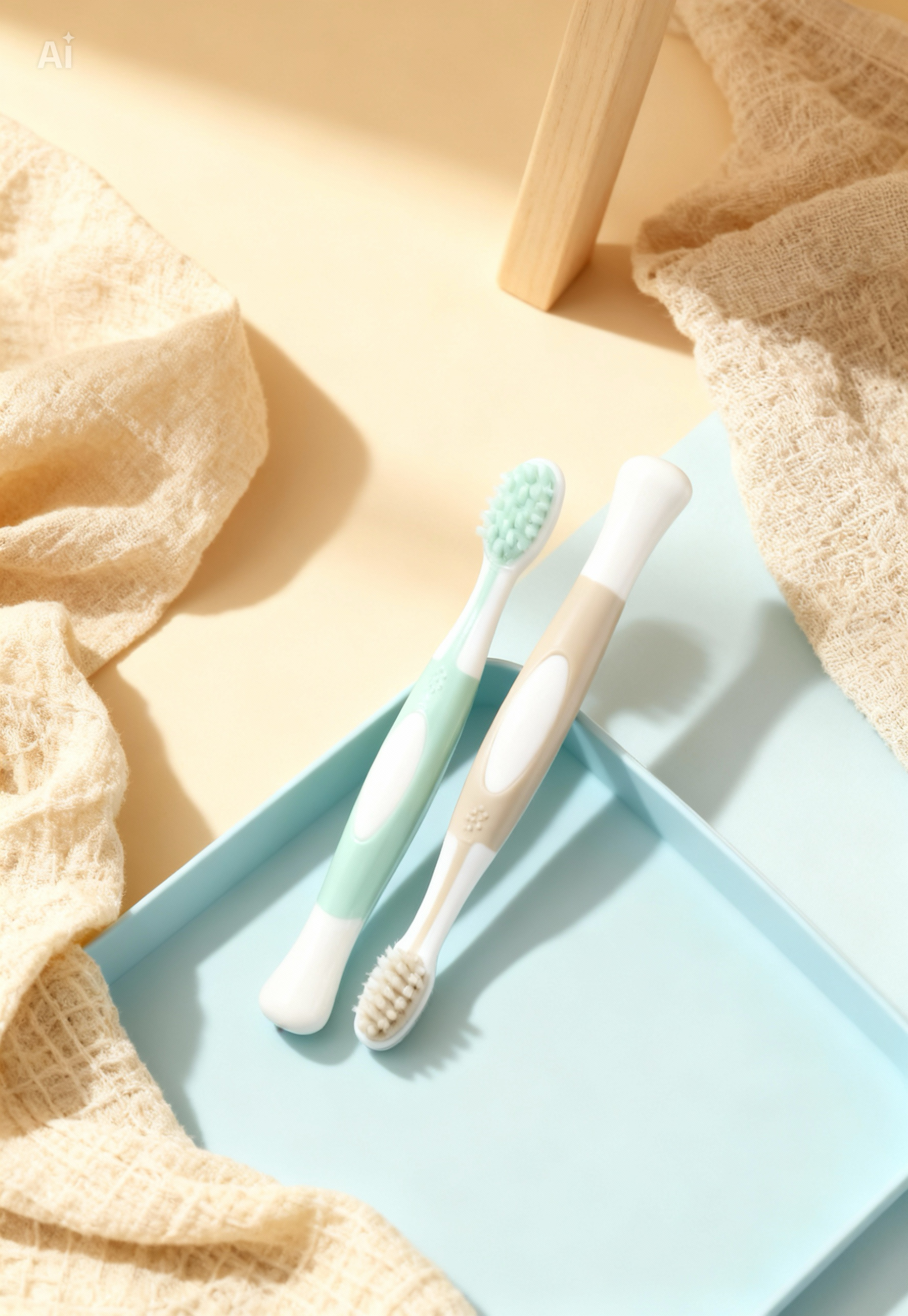 Soft Bristle Toothbrush Set