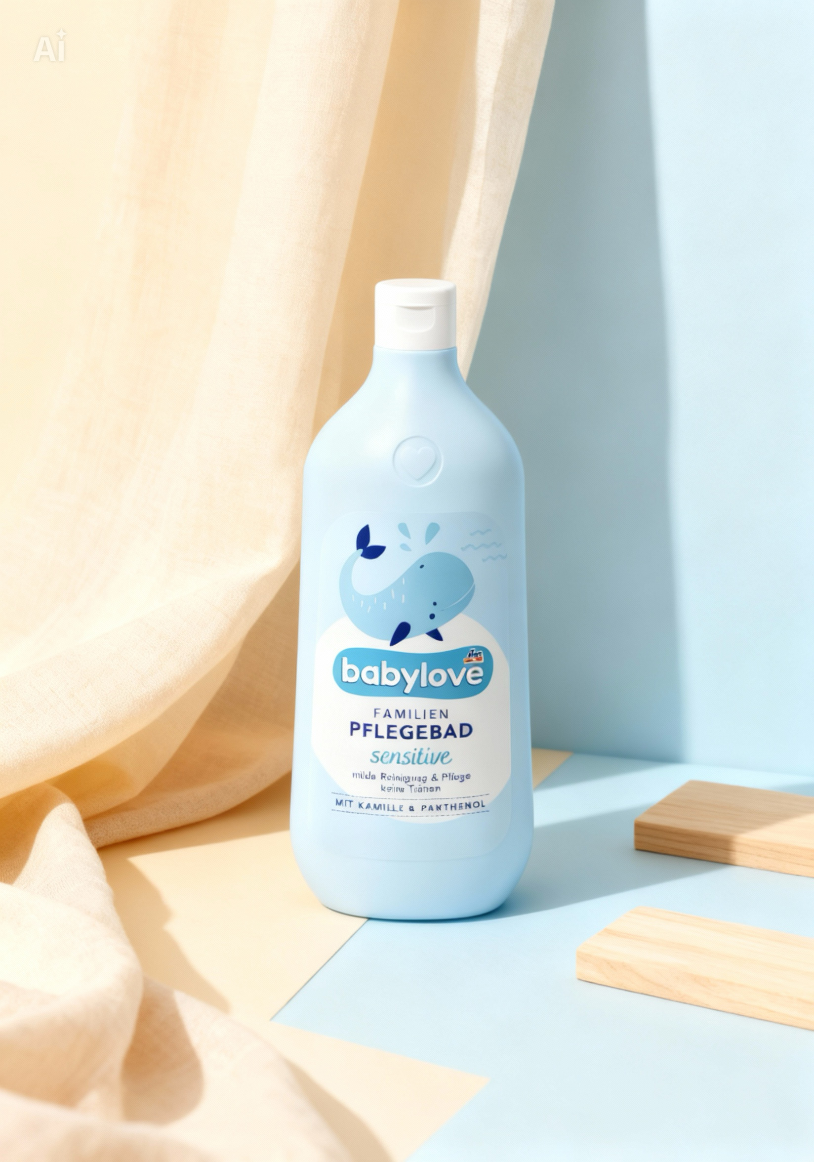 babylove Sensitive Family Bath Care Additive, 1 l