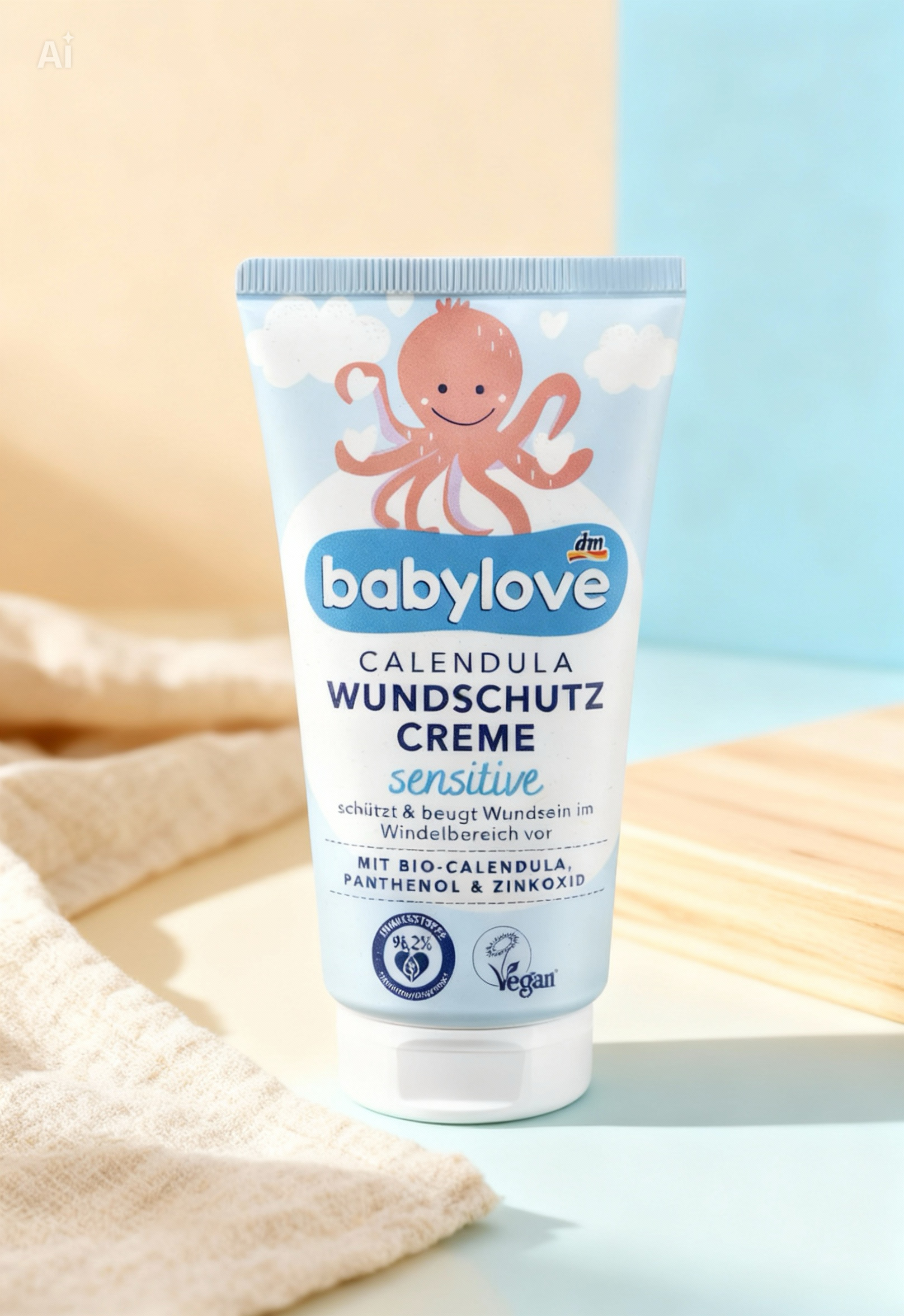 babylove Ultra Sensitive Diaper Protection Cream, 75 ml