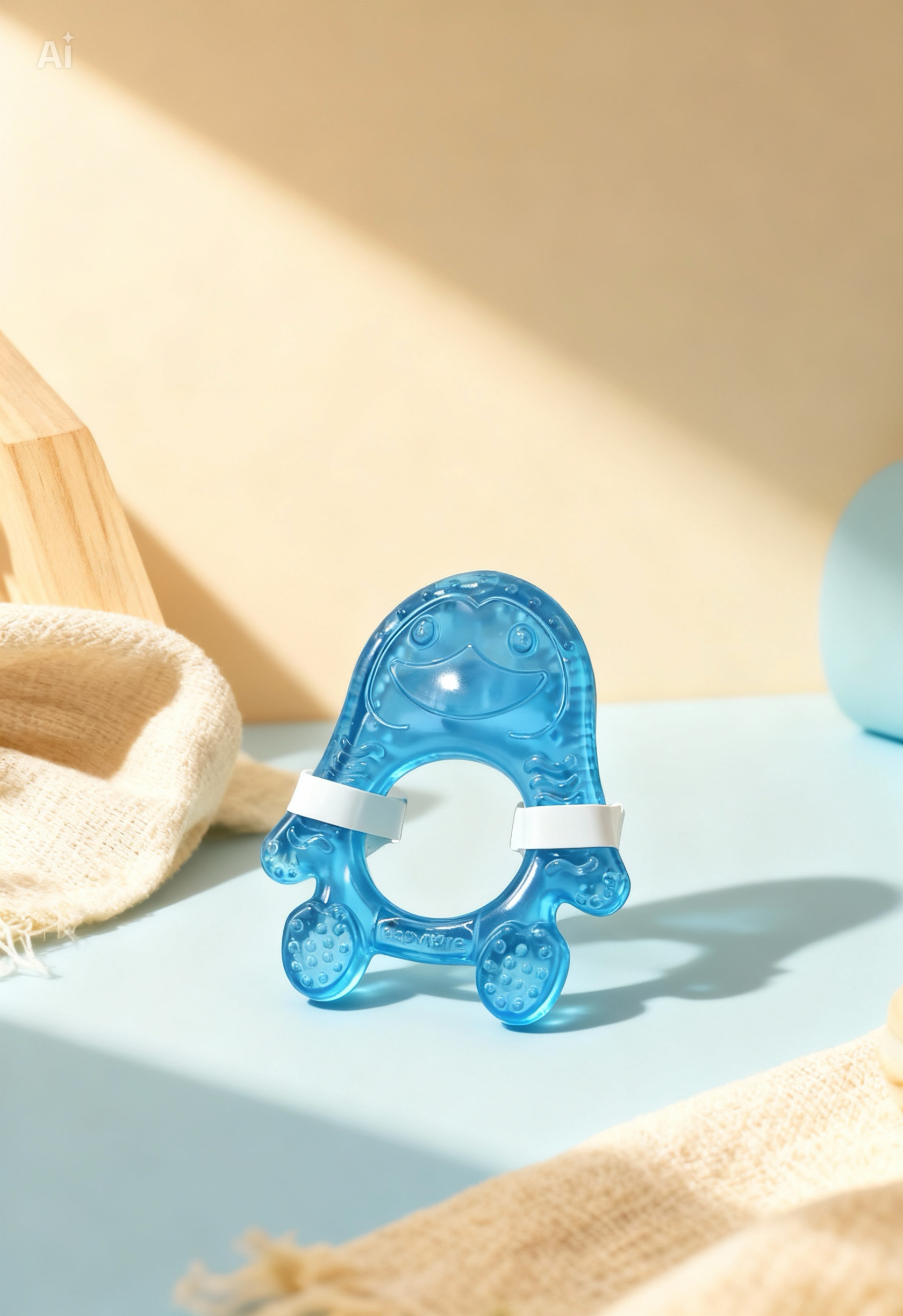 Blue Baby Teether