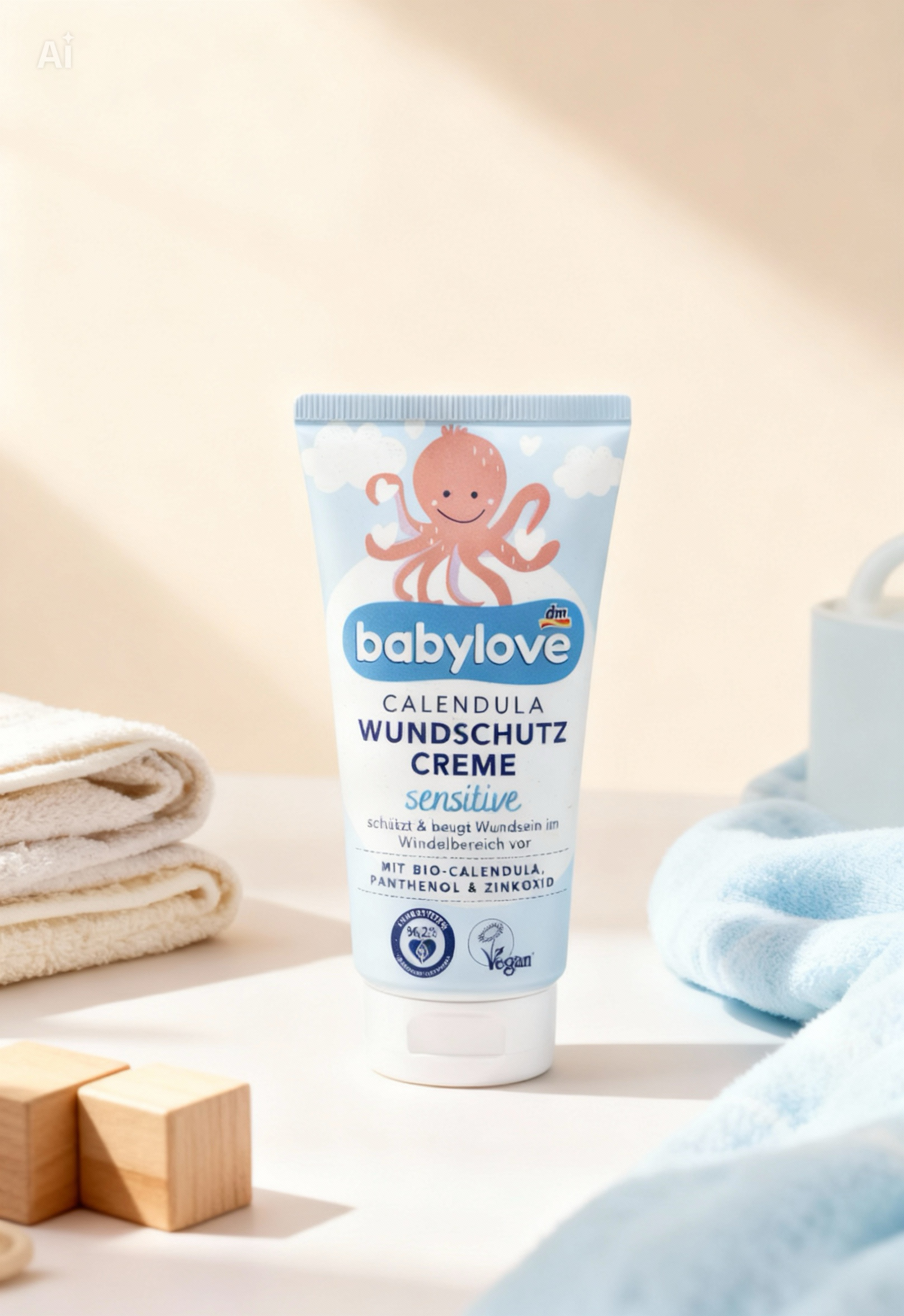 babylove Ultra Sensitive Diaper Protection Cream, 75 ml