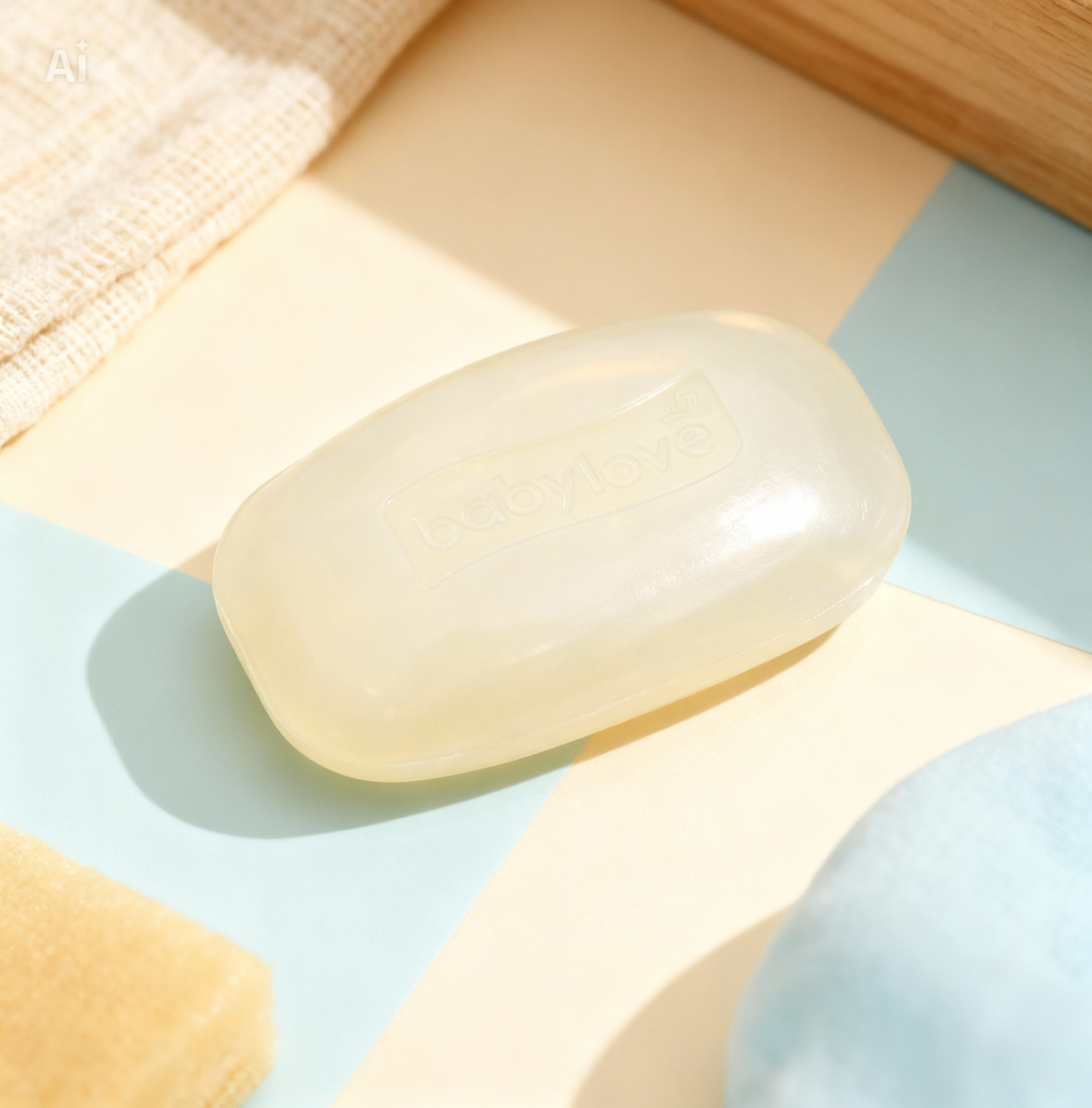 babylove Mild Sensitive Soap Bar, 100 g