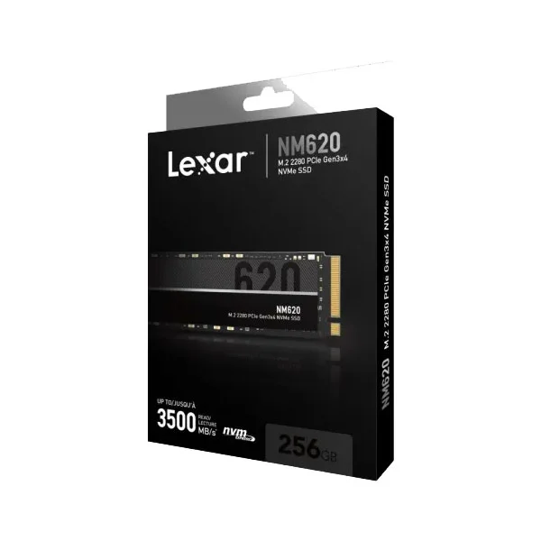 Lexar NM620 256GB NVMe SSD