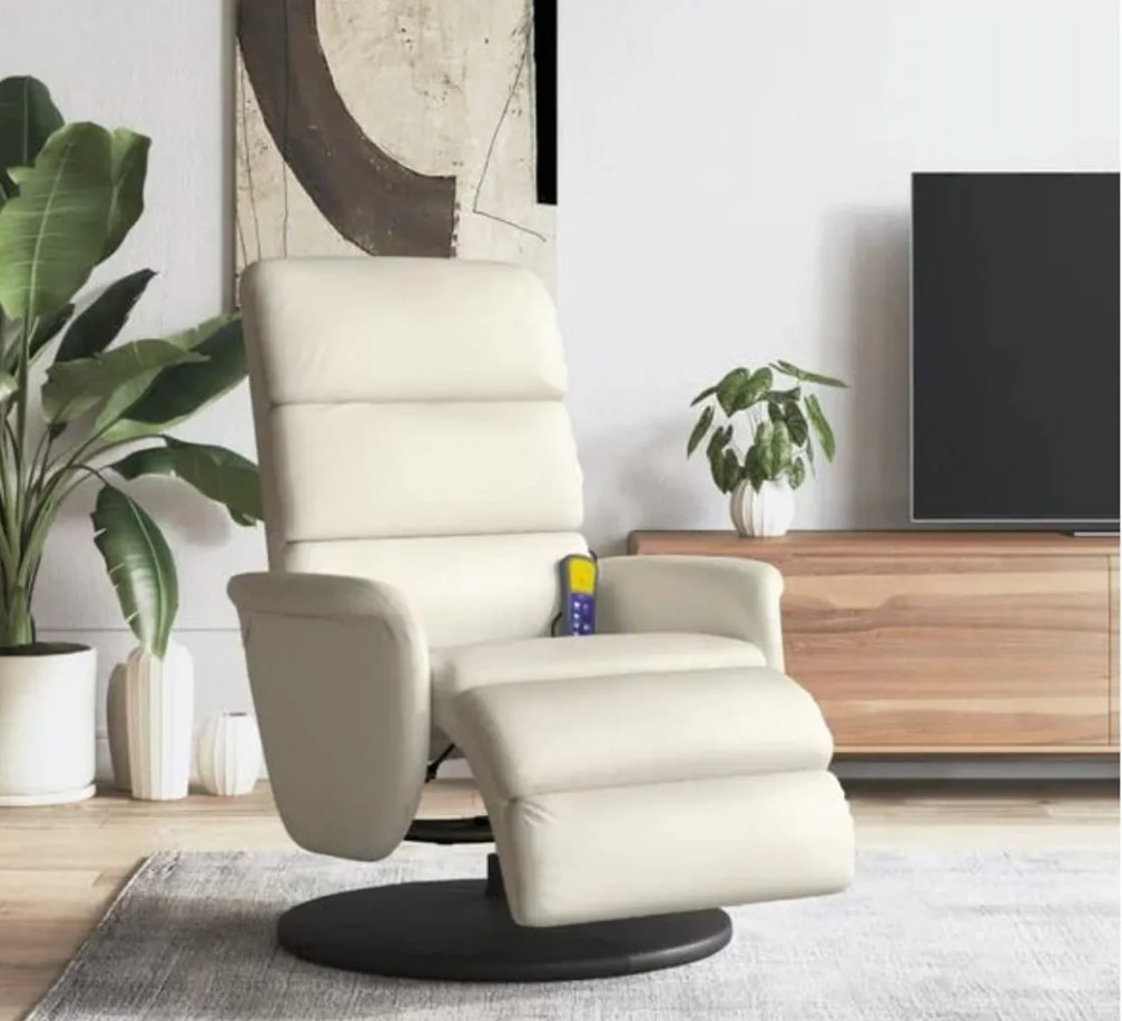 2x Luxe draaifauteuille met massage functies