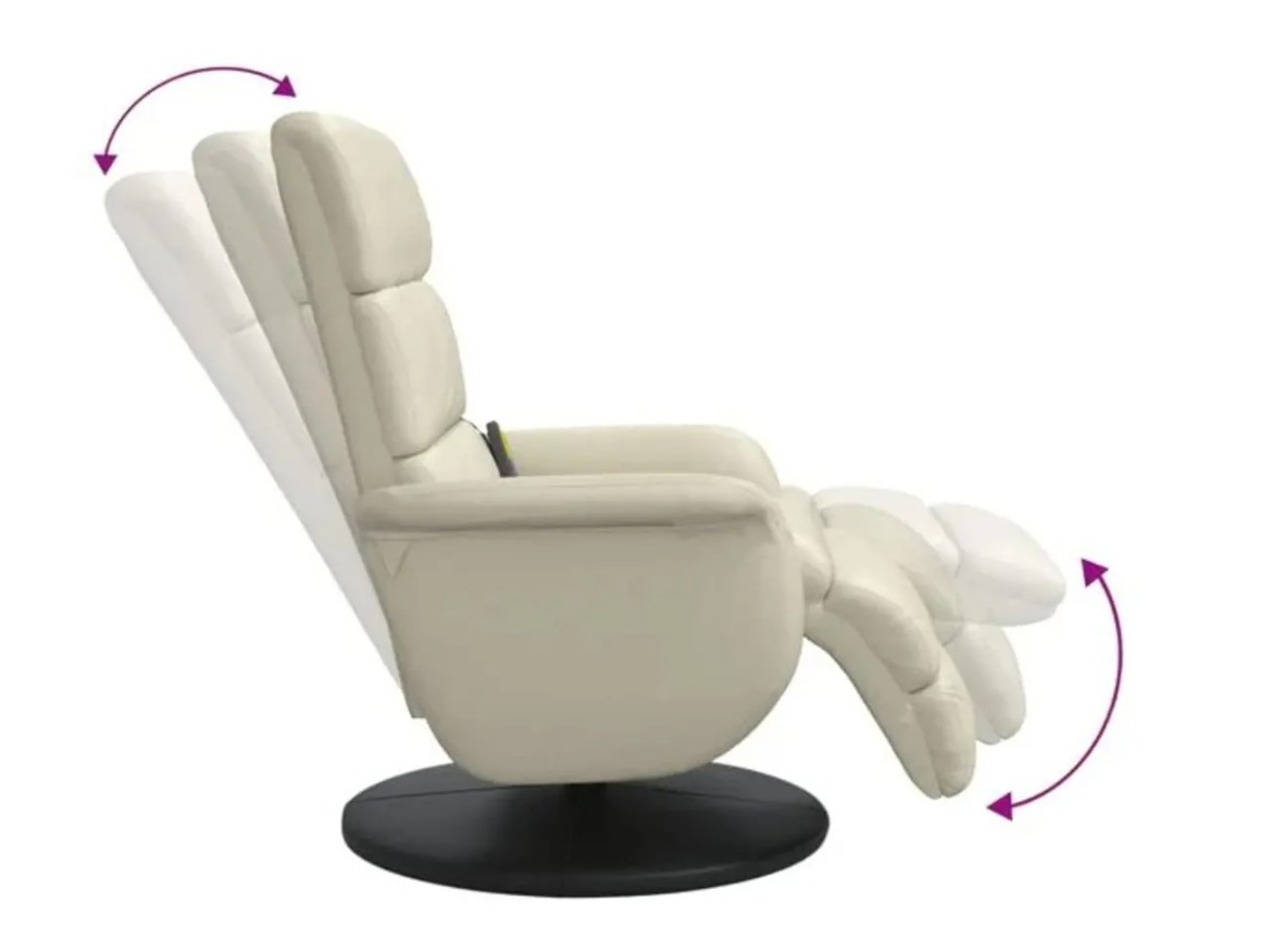 2x Luxe draaifauteuille met massage functies