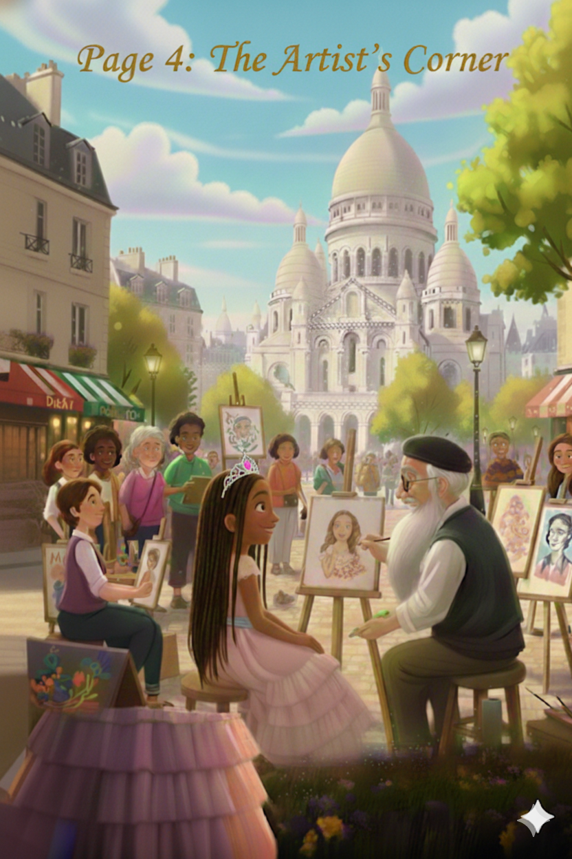 Kali the Passport Princess in Paris