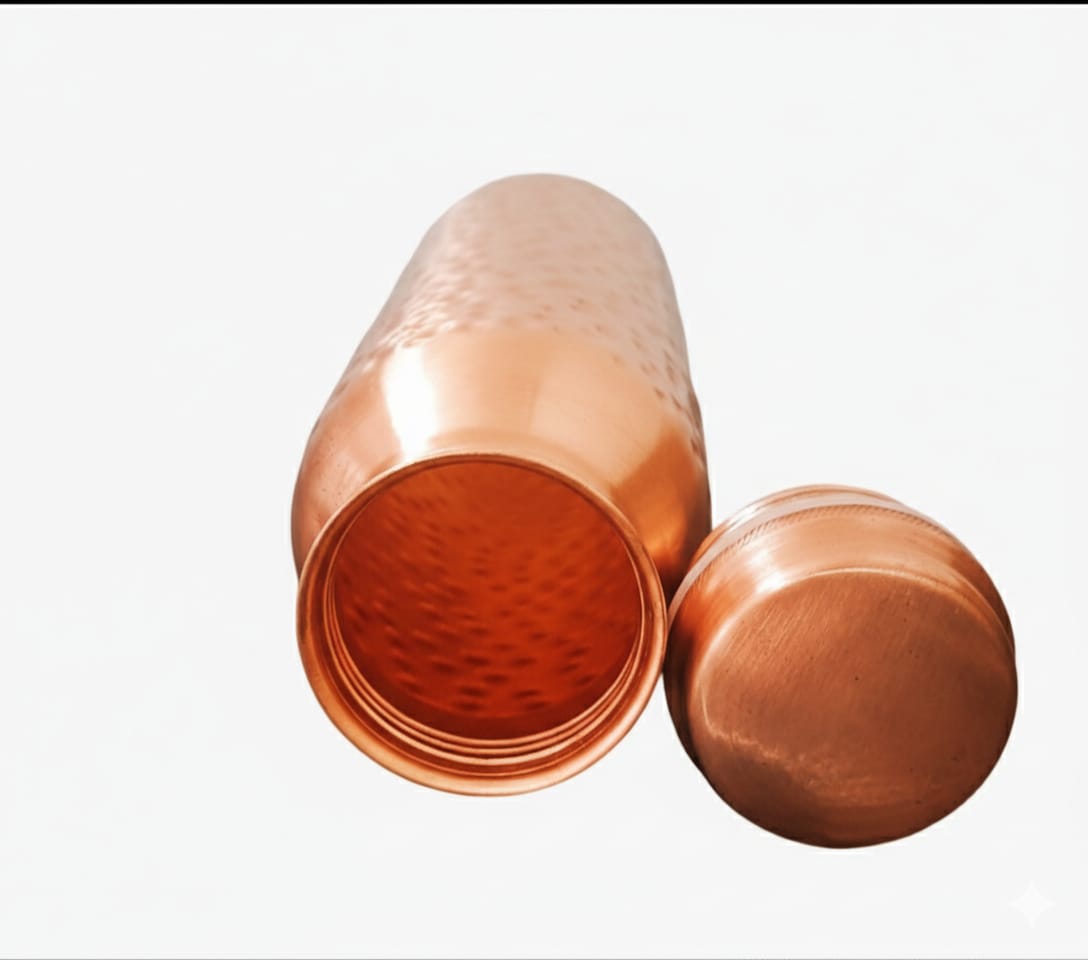 Hammered Copper Water Bottle