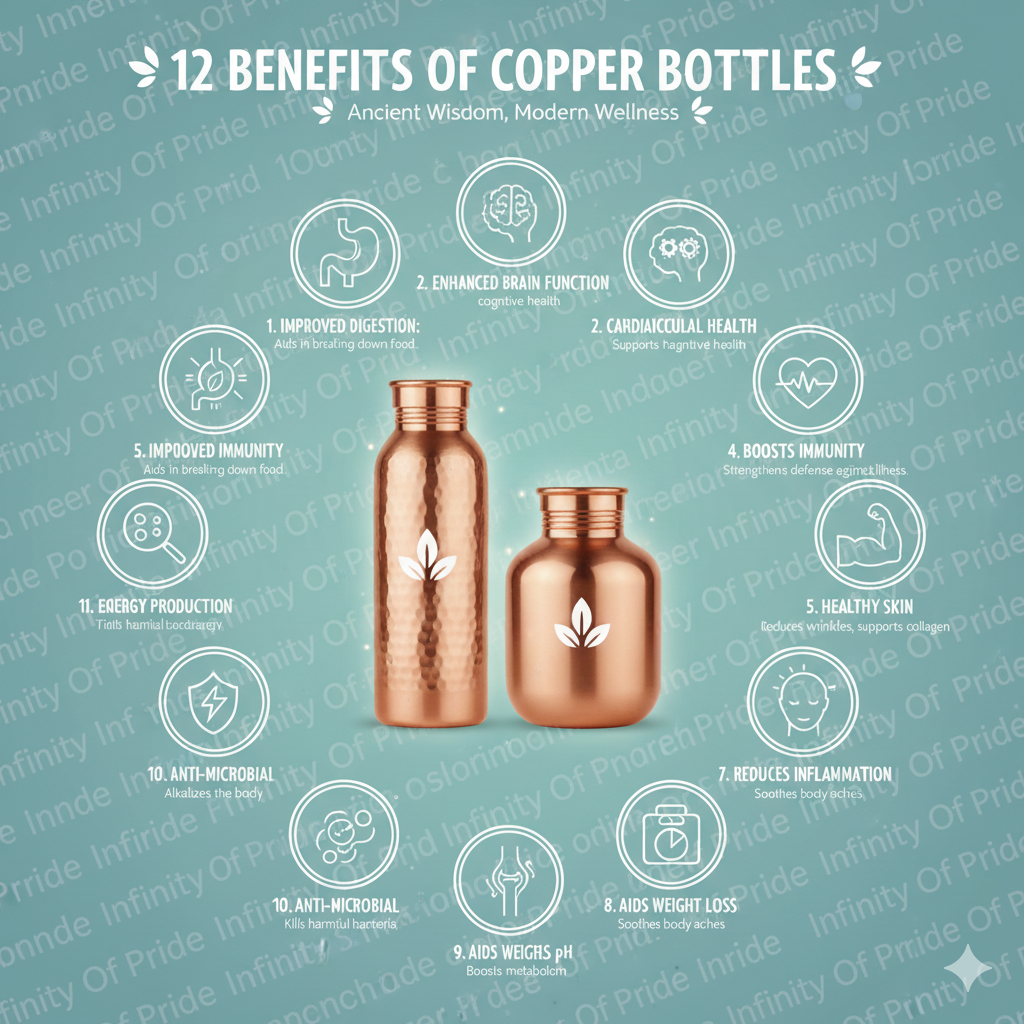 Artisan Copper Water Bottle