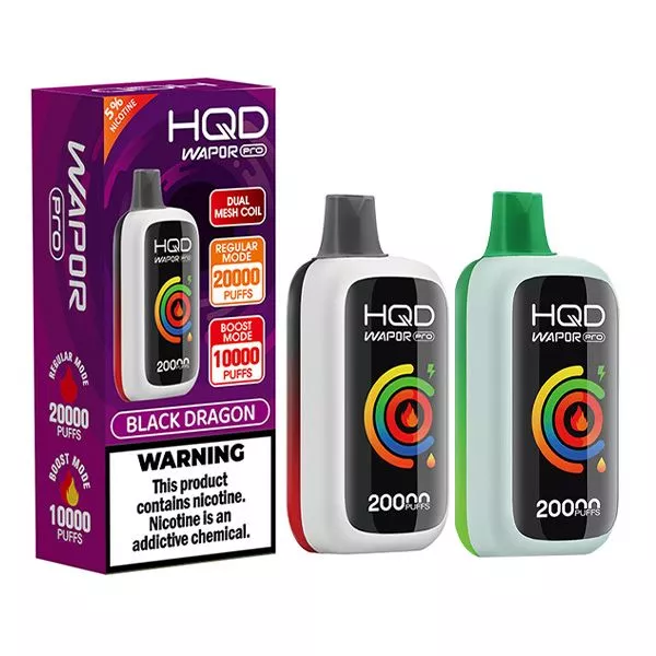 HQD Wapour Pro Black Dragon Disposable Vape