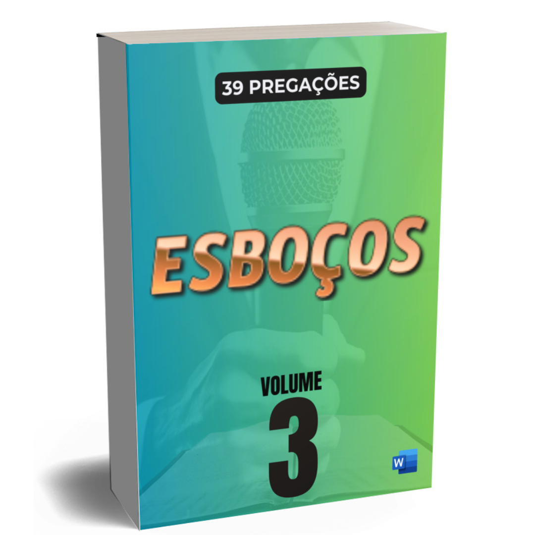 Esboços de Pregações - Volume 3