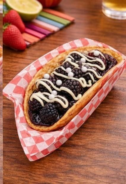 Taco de Mermelada de zarzamora 