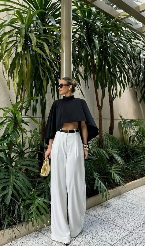 Conjunto Fashion Preto & Branco