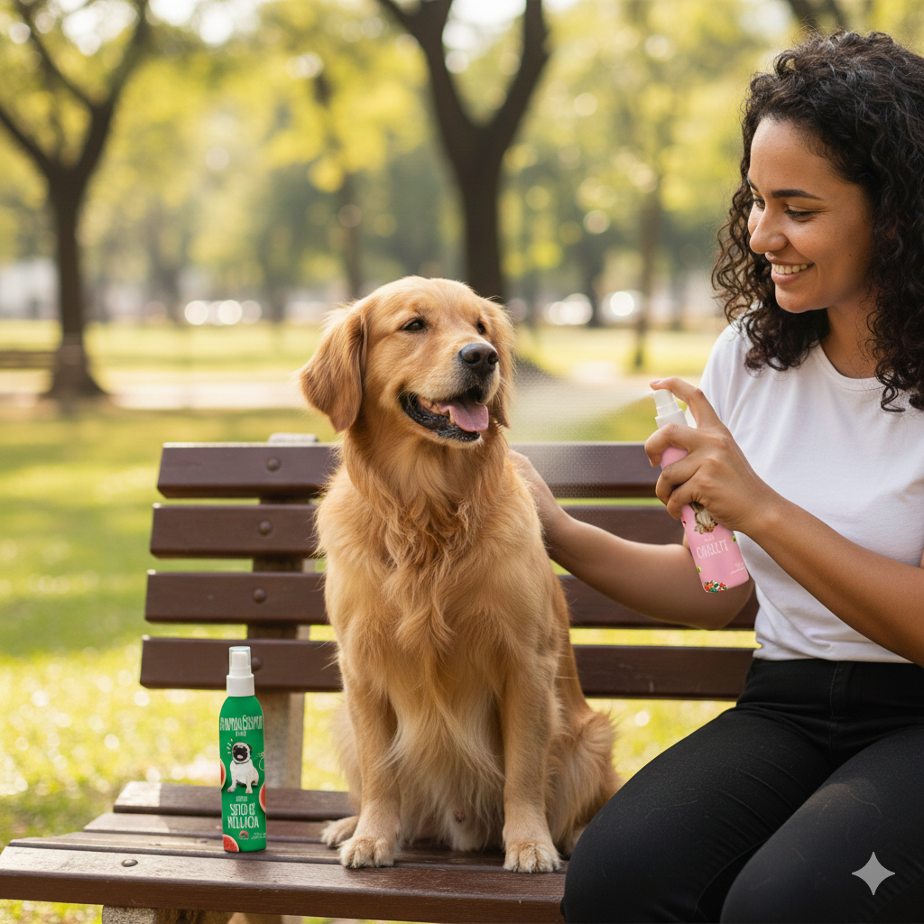 Colônia para Cachorro Perfume Pet Uso Diário
