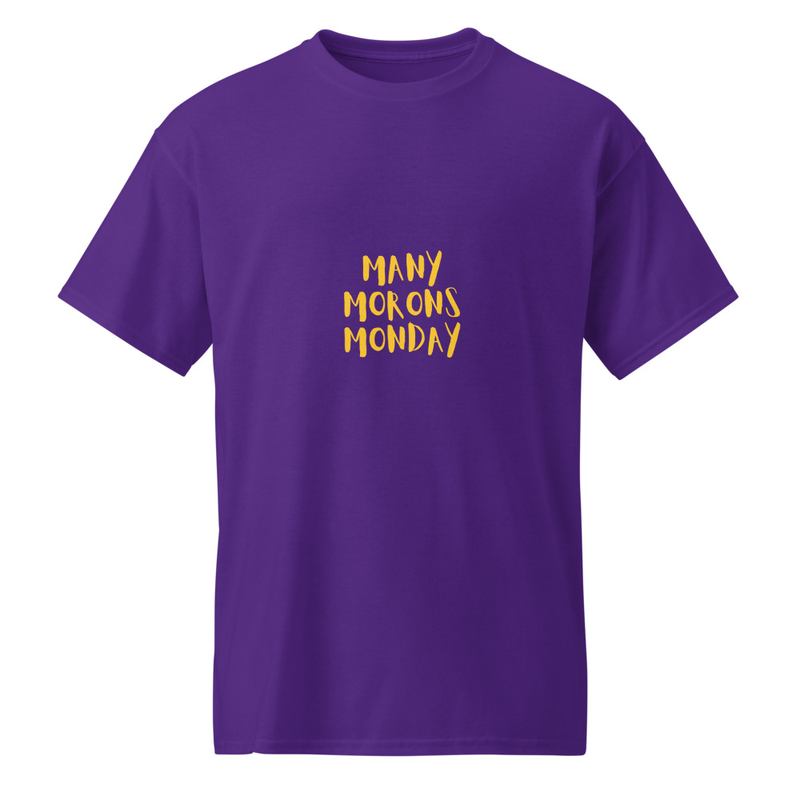 Many Morons Monday -shirt