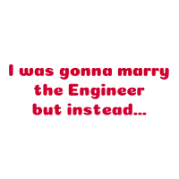 I was gonna marry the Engineer