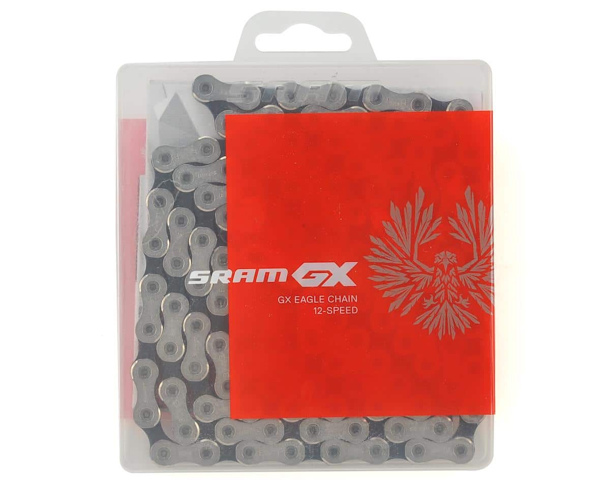Cadena SRAM GX Eagle 12V (126 LINKS) (W/ POWERLOCK) SILVER